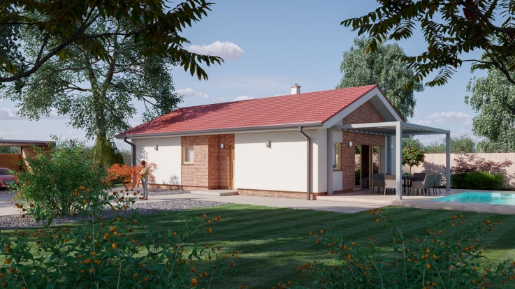 projekt domu BUNGALOW 227